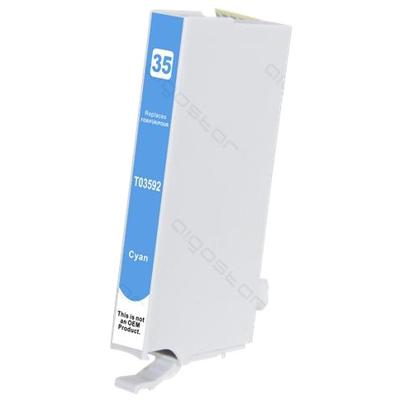 Huismerk Epson 35XL (T3592) cartridge cyaan