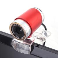 HXSJ A860 30fps 12 Megapixel 480P HD webcam voor desktop/laptop met 10m geluidsabsorberende microfoon lengte: 1.4 m (rood)
