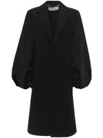 JW Anderson manteau à manches bouffantes - Noir