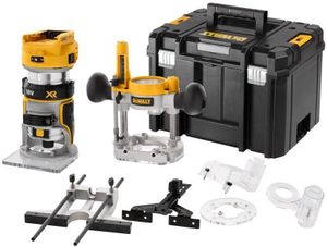 DeWalt DCW604NT | Accu bovenfrees/kantenfrees | 18V | zonder accu&apos;s en lader - DCW604NT-XJ