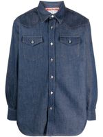 Acne Studios chemise en jean à manches longues - Bleu