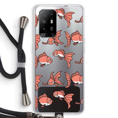 Blub: Oppo A95 5G Transparant Hoesje met koord