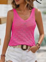 Plain Casual Tank Top - thumbnail