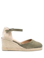Castañer espadrilles compensées Carina - Vert