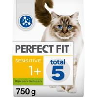 Droogvoer voor volwassen katten sensitive 750g stazak PERFECT FIT - Mars