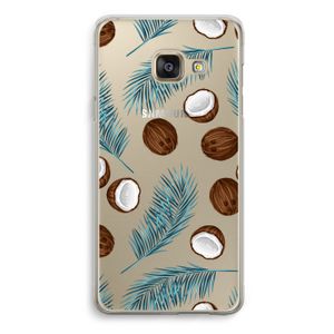 Kokosnoot roze: Samsung Galaxy A3 (2016) Transparant Hoesje