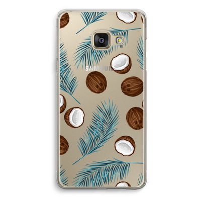 Kokosnoot roze: Samsung Galaxy A3 (2016) Transparant Hoesje