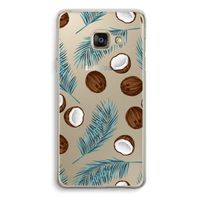 Kokosnoot roze: Samsung Galaxy A3 (2016) Transparant Hoesje