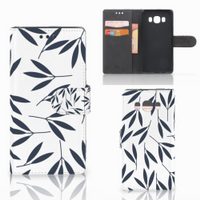 Samsung Galaxy J5 2016 Hoesje Leaves Blue - thumbnail