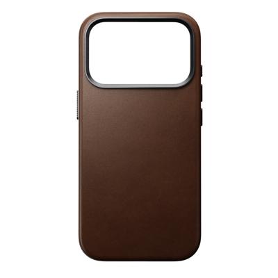 Nomad Traditional Leather Case iPhone 17 Pro Bruin