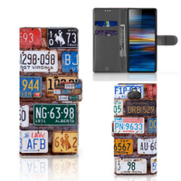 Sony Xperia 10 Telefoonhoesje met foto Kentekenplaten