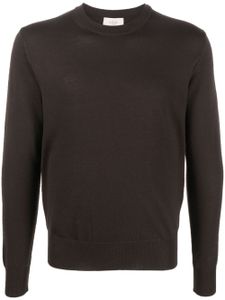 Altea pull en maille fine à manches longues - Marron