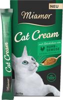 MIAMOR Cat Cream Chicken with vegetables - Kattensnoepje - 5x15g