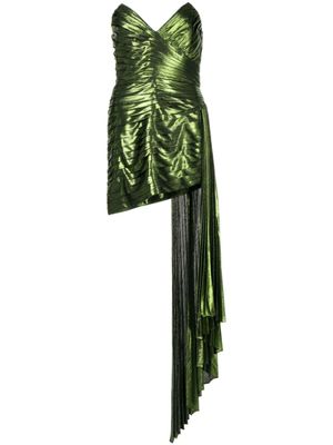 Retrofete robe courte Daniele - Vert
