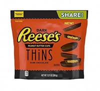 Reese's Reese's - Peanut Butter Cups Thins Dark 209 Gram ***THT 06-2024***