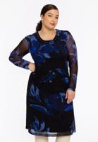 Yoek Jurk VALENTINE | Blauw | Maat 58/60