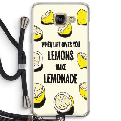 Lemonade: Samsung Galaxy A5 (2016) Transparant Hoesje met koord