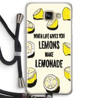Lemonade: Samsung Galaxy A5 (2016) Transparant Hoesje met koord