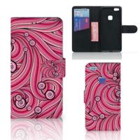 Huawei P10 Lite Hoesje Swirl Pink