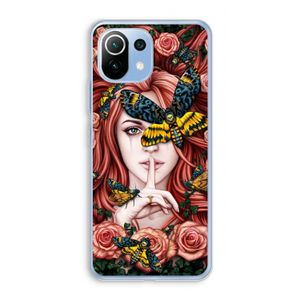 Lady Moth: Xiaomi Mi 11 Lite Transparant Hoesje