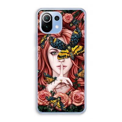 Lady Moth: Xiaomi Mi 11 Lite Transparant Hoesje
