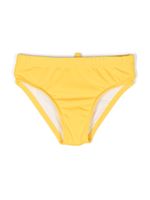 DSQUARED2 KIDS slip de bain à logo imprimé - Jaune - thumbnail