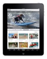 Apple iPad 16 GB 24,6 cm (9.7") Zwart, Wit - thumbnail