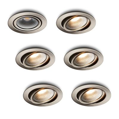LED-inbouwspot Vivaro RVS 3W dimbaar