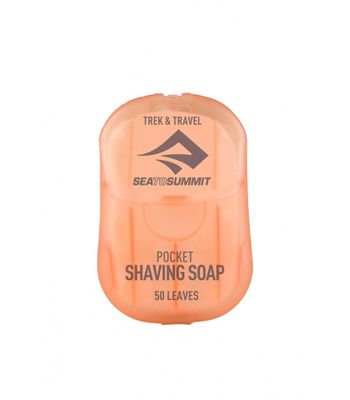 Sea to Summit scheerzeep Pocket Shaving Soap oranje/wit 50 vellen