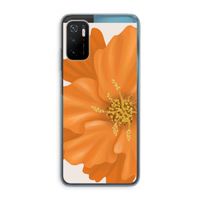 Orange Ellila flower: Xiaomi Poco M3 Pro 5G Transparant Hoesje