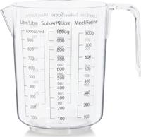 Blokker Maatbeker Transparant - 1l