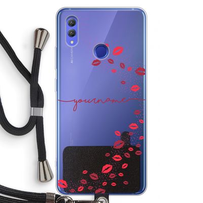 Kusjes: Honor Note 10 Transparant Hoesje met koord