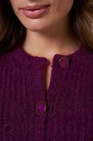 Bibi lavee cardigan - blackberry - 13404