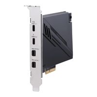 ASUS ThunderboltEX 4 interfacekaart/-adapter Intern Mini DisplayPort, PCIe, Thunderbolt, USB 2.0, USB 3.2 Gen 2 (3.1 Gen 2) - thumbnail