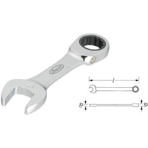 Vigor V2830 Steek-ringratelsleutel Sleutelbreedte (metrisch) 16 mm