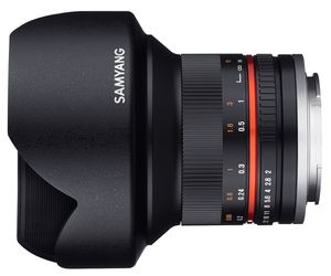 Samyang 12mm F/2.0 NCS CS Sony E Zwart