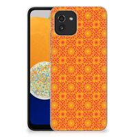 Samsung Galaxy A03 TPU bumper Batik Oranje