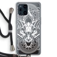 Oh Deer: Oppo Find X3 Transparant Hoesje met koord