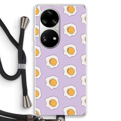 Bacon to my eggs #1: Huawei P50 Pro Transparant Hoesje met koord