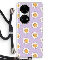 Bacon to my eggs #1: Huawei P50 Pro Transparant Hoesje met koord