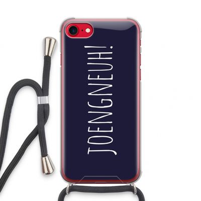 Joengneuh!: iPhone SE 2020 Transparant Hoesje met koord