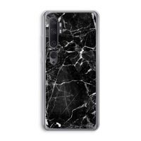 Zwart Marmer 2: Xiaomi Mi Note 10 Transparant Hoesje