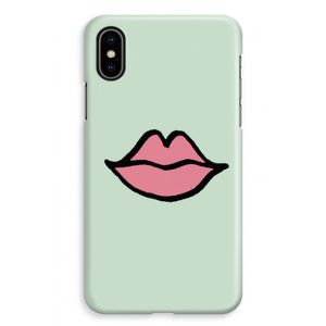Kusje: iPhone XS Max Volledig Geprint Hoesje