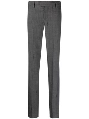 Zadig&Voltaire pantalon slim Prune à design rayé - Gris