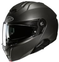 HJC i91, Systeemhelm, Mat donkergrijs