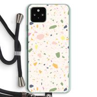 Terrazzo N°21: Pixel 5a 5G Transparant Hoesje met koord