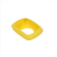 Fiets code tabel schokbestendig silicone kleurrijke beschermende case voor Garmin Edge 500/200 (geel)