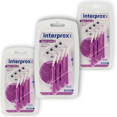 Interprox Plus Maxi Conical Paars PHD 2.3 3 x 4 Stuks Promopakket