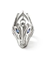 John Hardy bague Naga Saddle en argent sterling - thumbnail