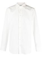 ETRO chemise à rayures en jacquard - Blanc